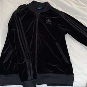 Women’s Adidas Velour Track jacket M